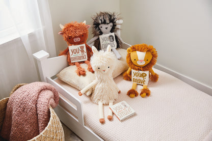 MopTops Lion Plush - You Are Brave