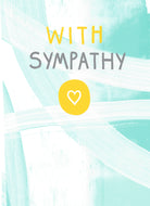 Contemporary Sympathy Brushstrokes Heart