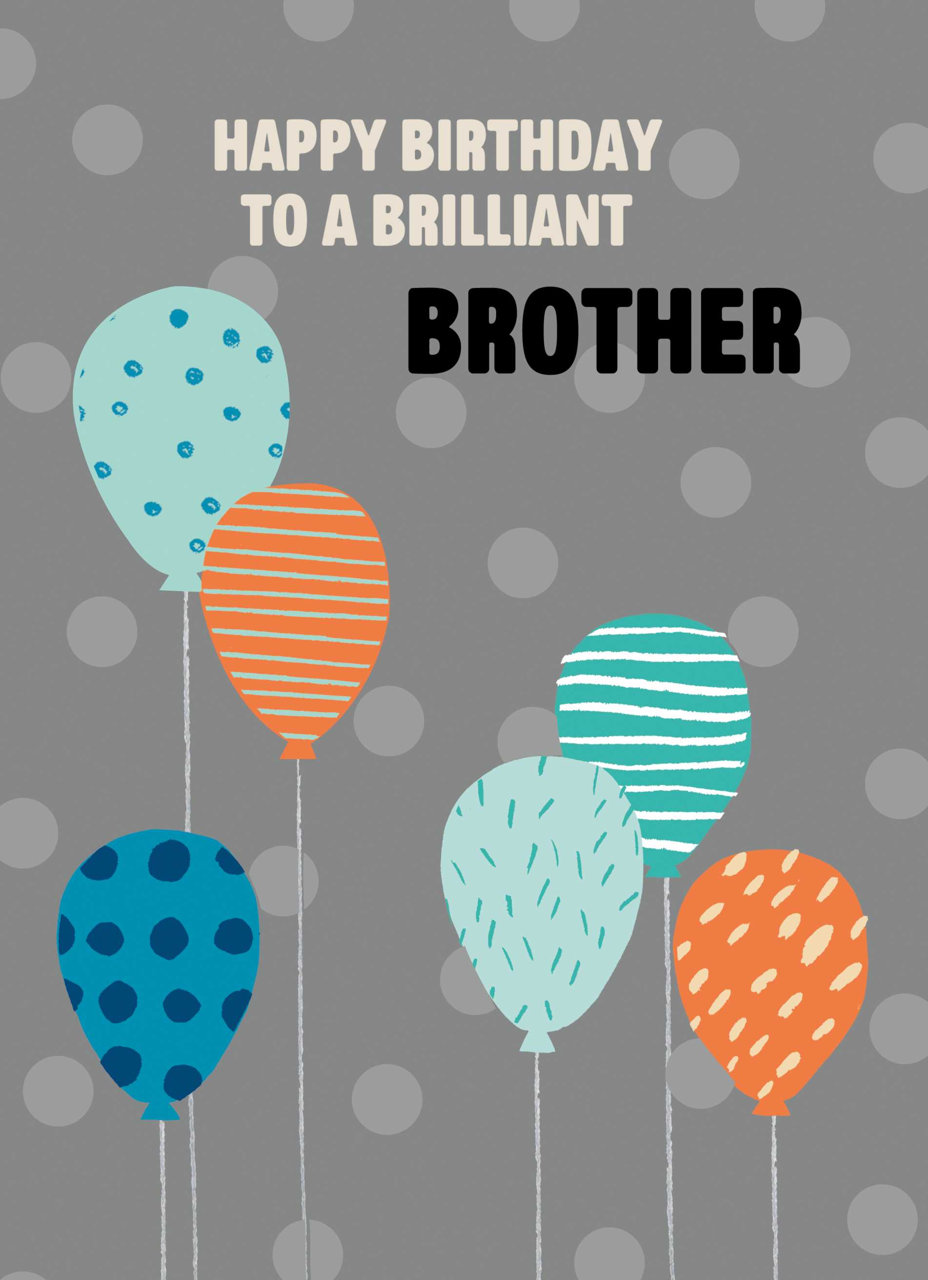 Brother Balloons Editable Pattern