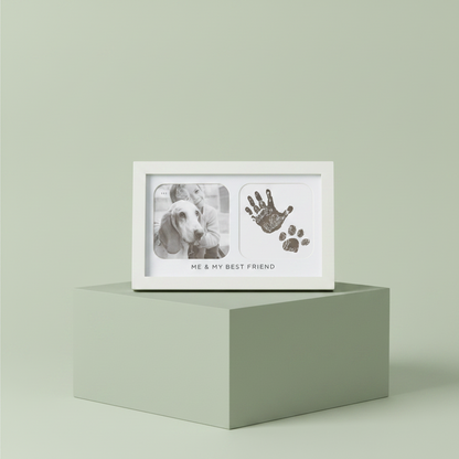 Me & My Best Friend Handprint Picture Frame