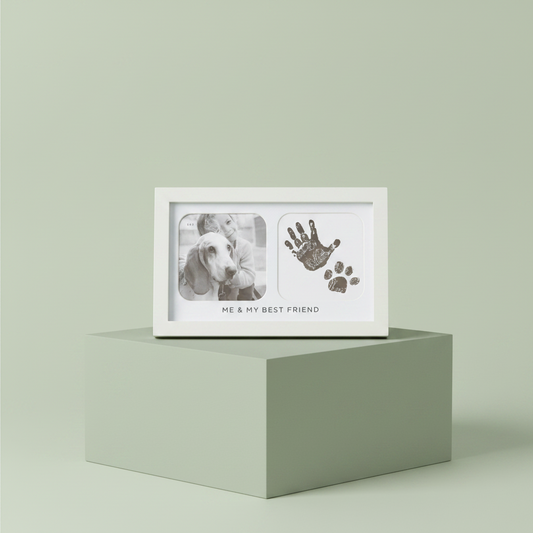 Me & My Best Friend Handprint Picture Frame
