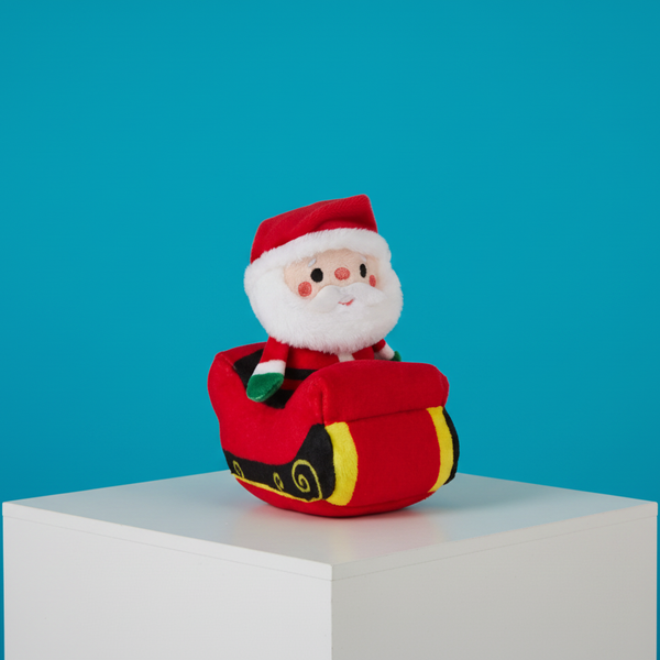 Santa Claus Zip-Along Plush Toy | Hallmark Australia