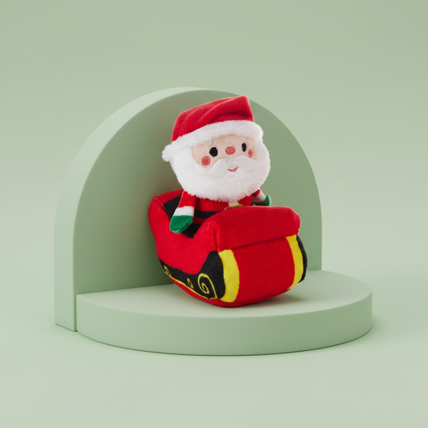 Santa Claus Zip-Along Plush Toy | Hallmark Australia