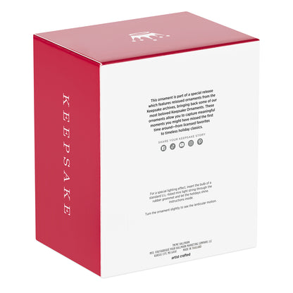 The Year Without a Santa Claus Hello? This is Mrs. Claus — 2026 Hallmark Keepsake Christmas Ornament packaging detail, featuring a festive red box.
