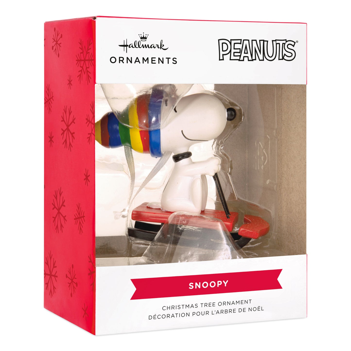 Peanuts® Snoopy Sledding — Hallmark Christmas Ornament