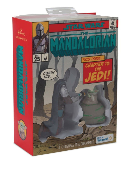 Star Wars™: The Mandalorian™ and Grogu™, Set of 2 - Hallmark Christmas Ornament
