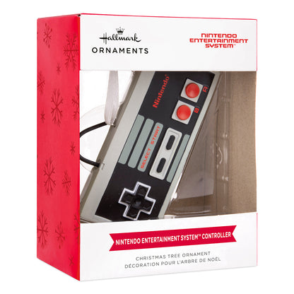 Nintendo Entertainment System Video Game Controller - Hallmark Christmas Ornament