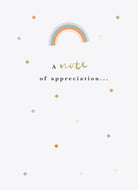 Contemporary Thank You Note Of Appreciation