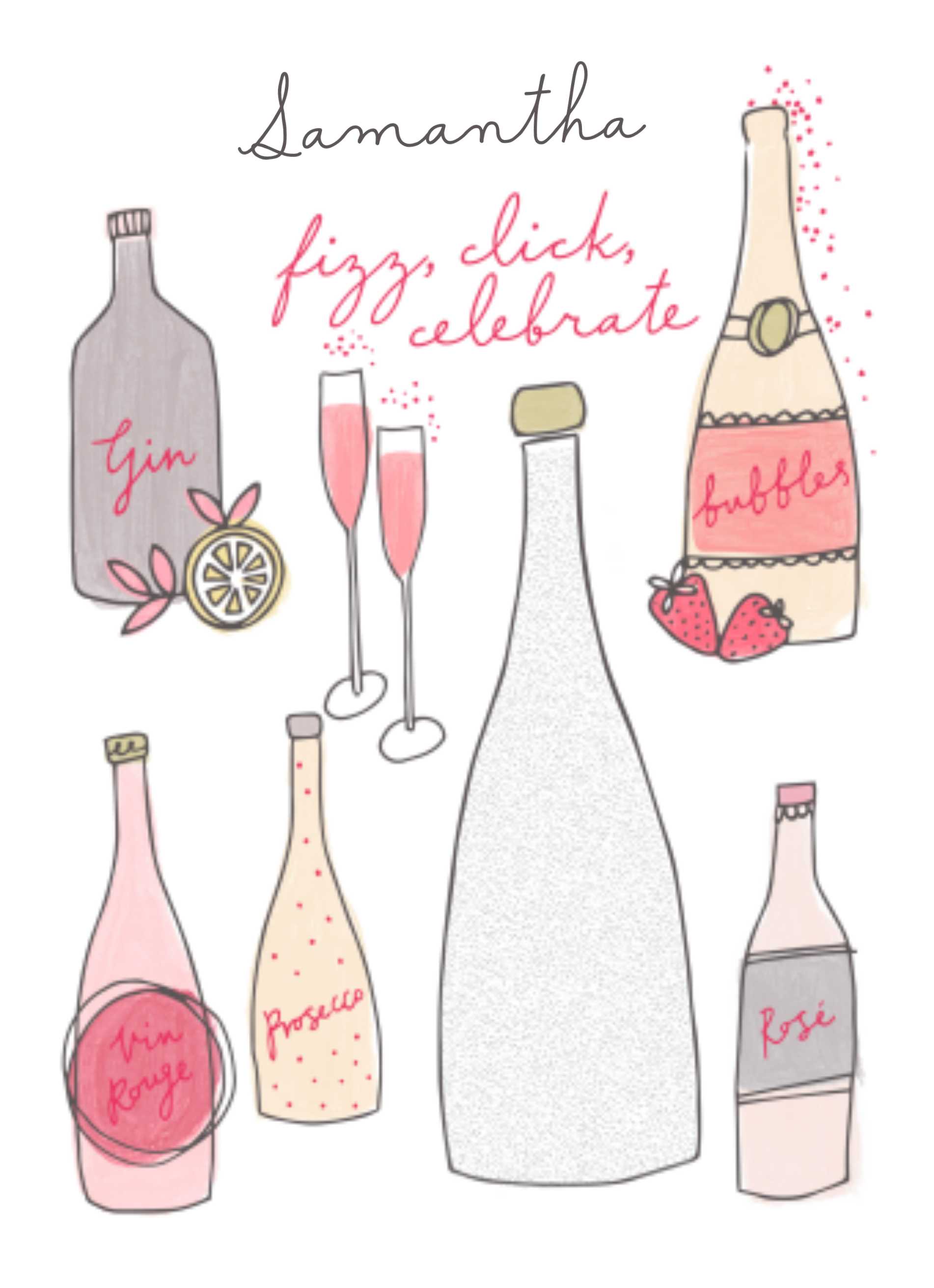 Classic Birthday Drinks Fizz Click Celebrate