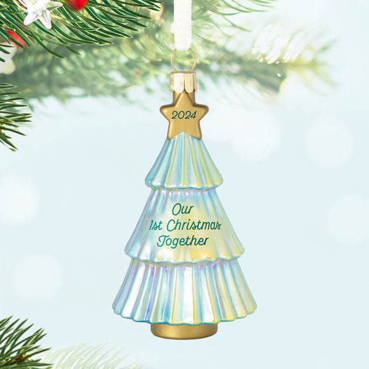 Our First Christmas Together (Glass) — Hallmark Keepsake Christmas Ornament