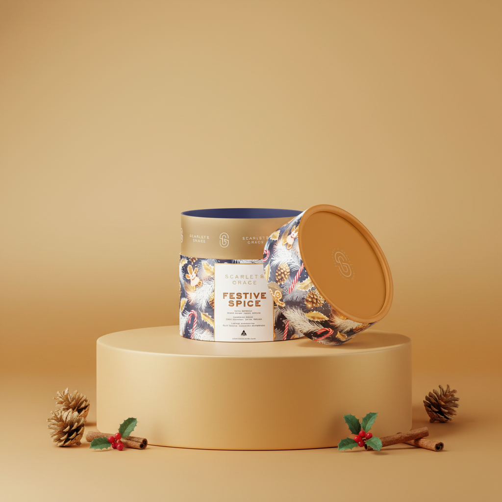 Christmas Candle Festive Spice – 120g (Limited Edition)