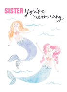 Sister Youre Amazing Mermaid Editable