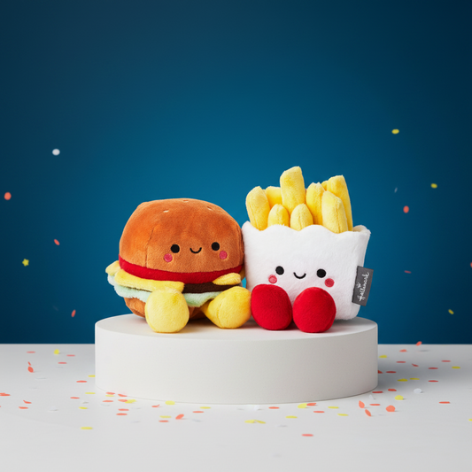 Burger and Fries Magnetic Plush – Better Together