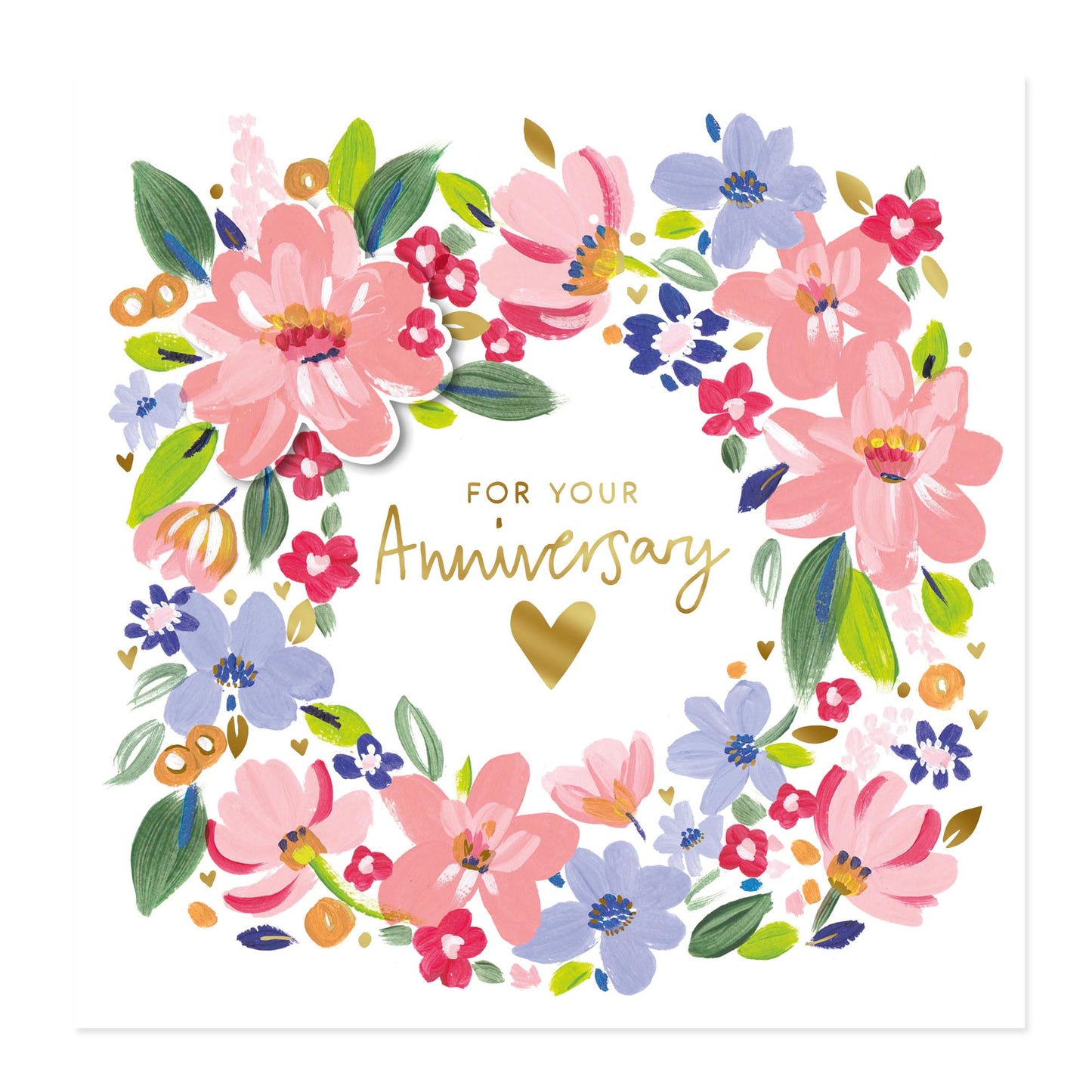 Hallmark Anniversary Greeting Card - Love & Congratulations