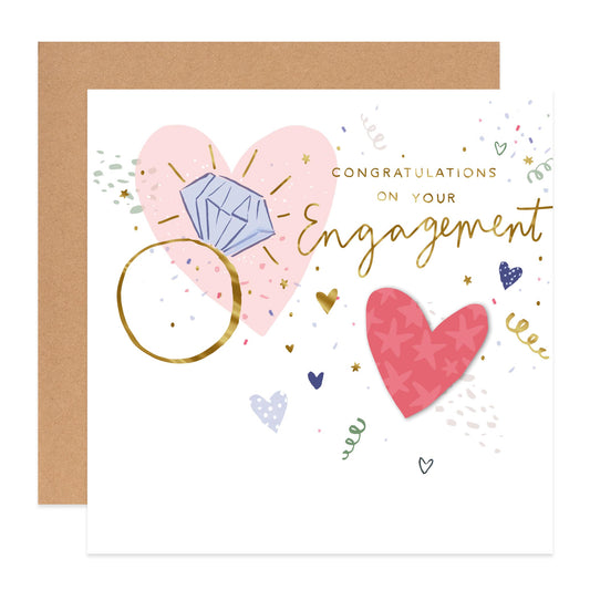 Hallmark Engagement Greeting Card - Perfect For Each Other!