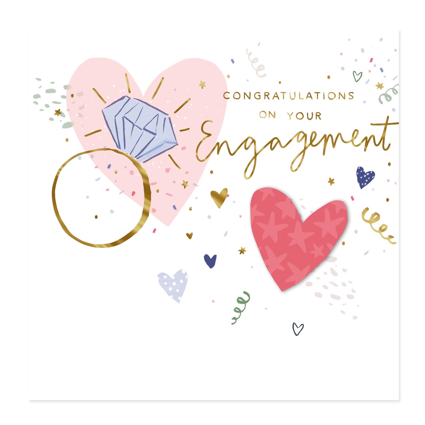 Hallmark Engagement Greeting Card - Perfect For Each Other!