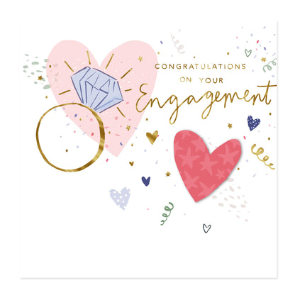 Hallmark Engagement Greeting Card - Perfect For Each Other!