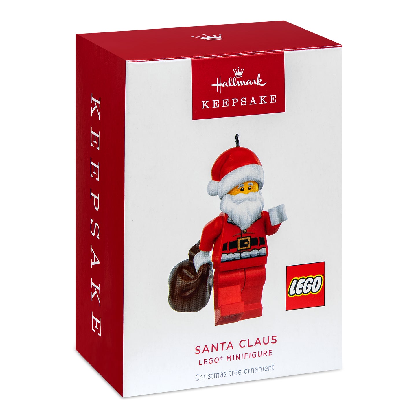 Collectable LEGO® Keepsake Christmas - Jolly Santa Ornament — 2026 Hallmark Keepsake Ornament