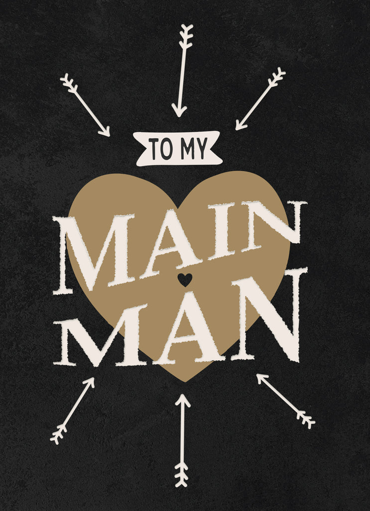 Husband Main Man Love Heart