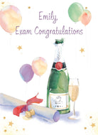 Traditional Exam Congrats Editable Scroll Fizz