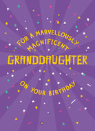 Funny Granddaughter Birthday Editable Text