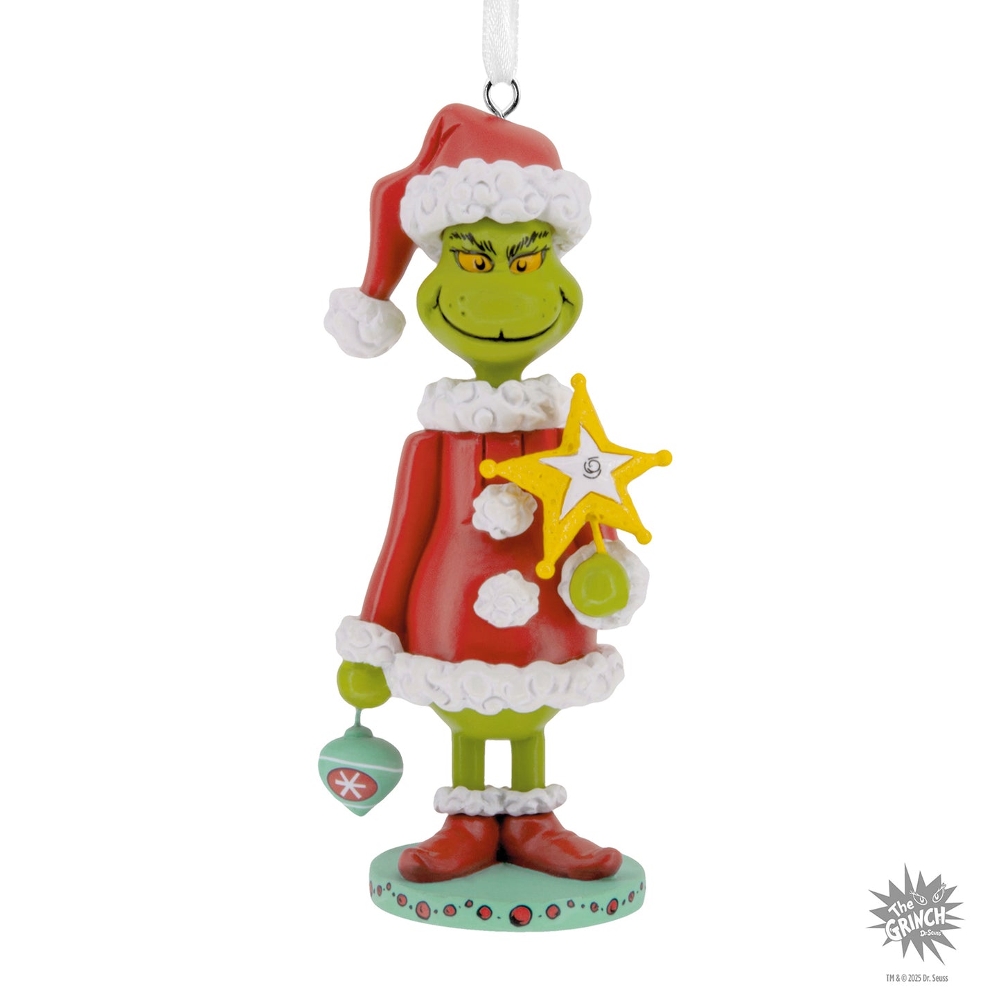 Dr. Seuss's How the Grinch Stole Christmas! Grinch Nutcracker - Hallmark Christmas Ornament