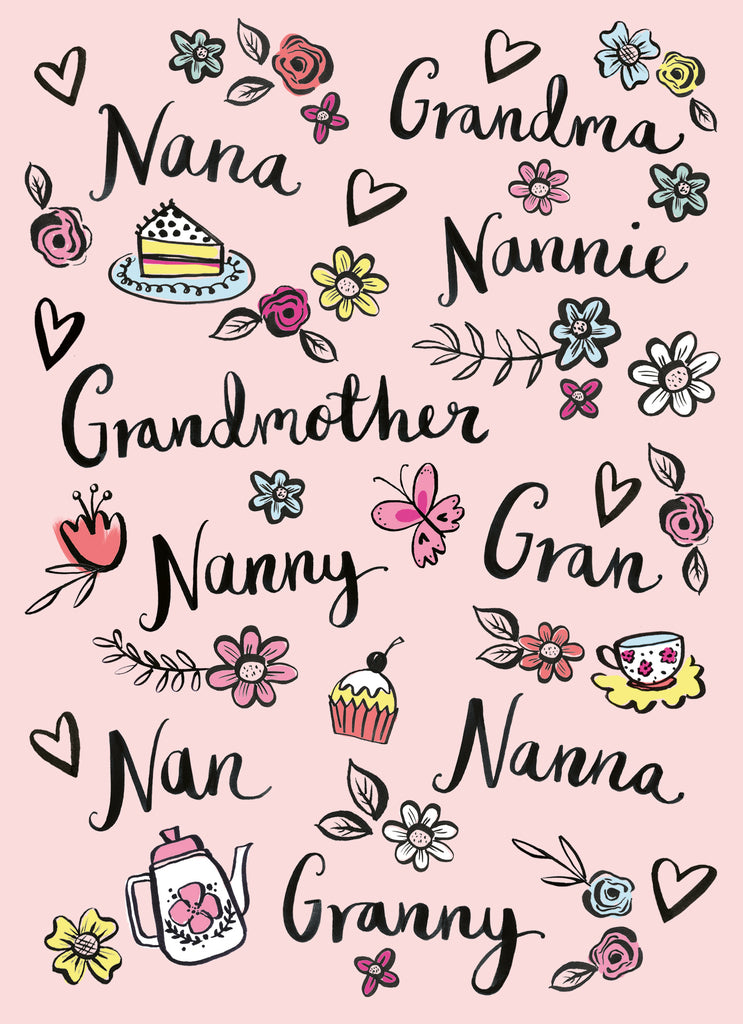 Classic Grandma Birthday Nan Granny Nana Gran