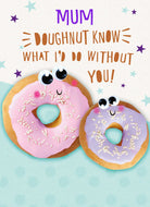 Funny Mum Donuts Googly Eyes