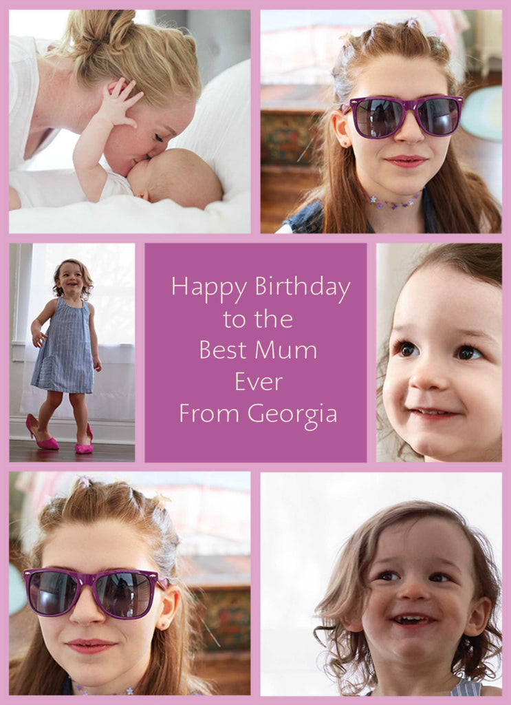 Photo Collage 6 Mummy Birthday