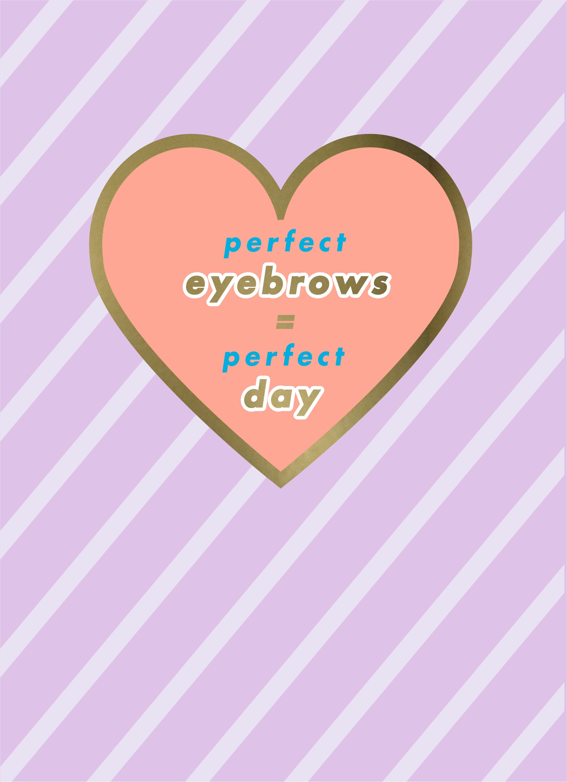 Modern Perfect Eyebrows Teen Birthday