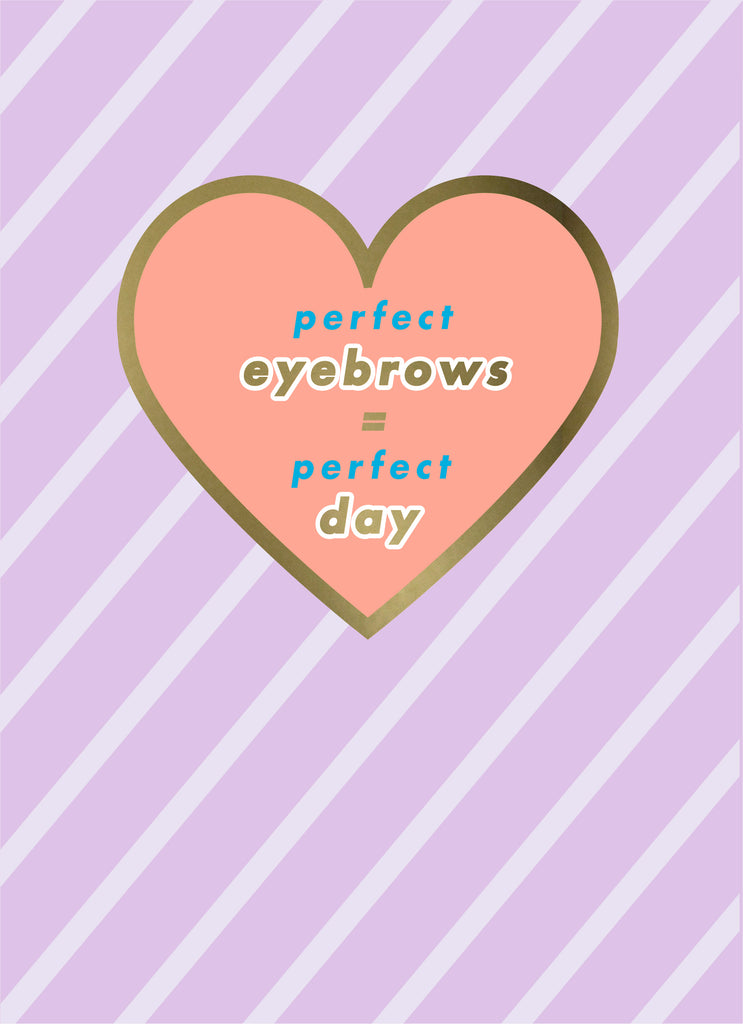 Modern Perfect Eyebrows Teen Birthday