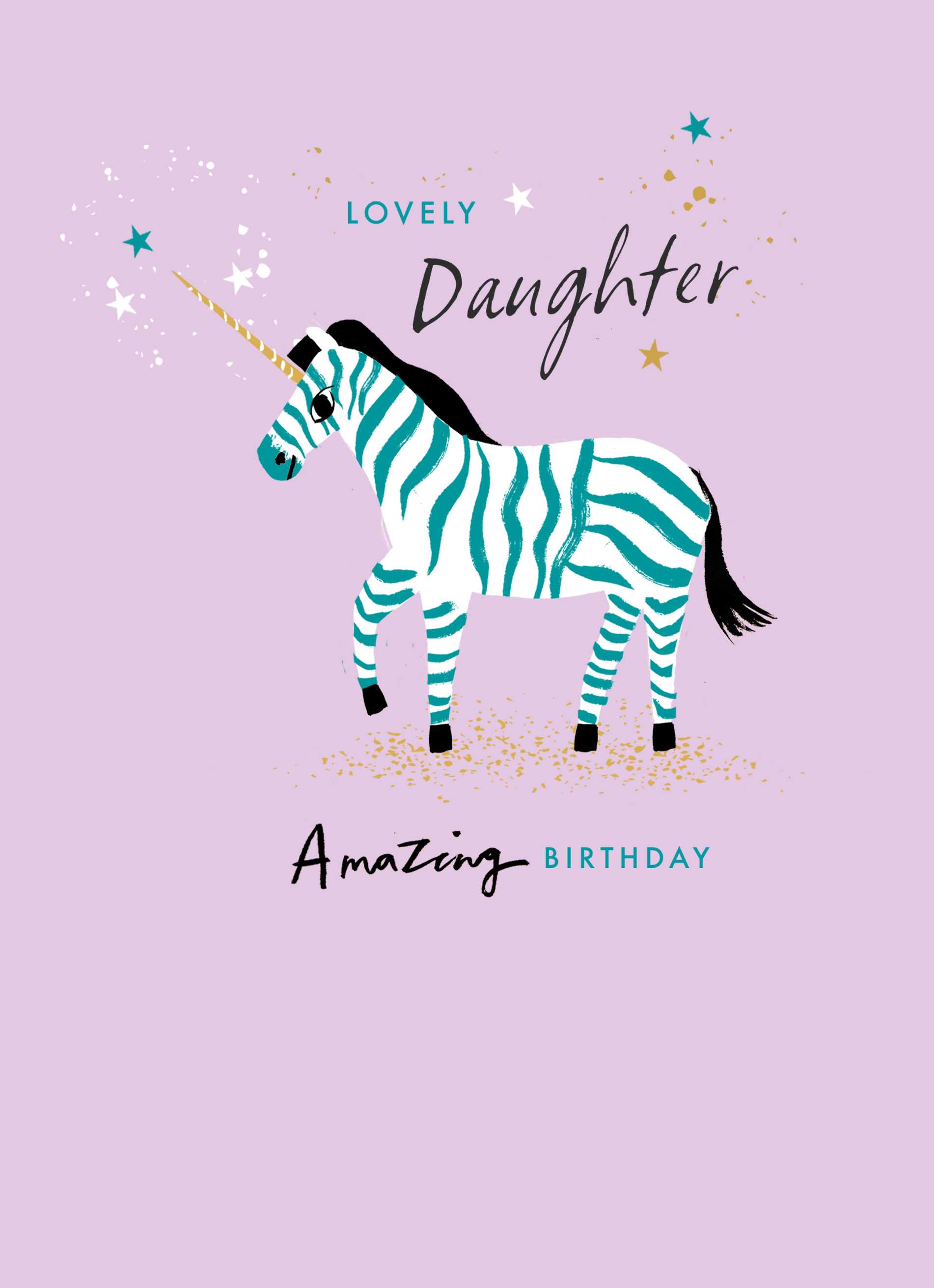 Contemporary Daughter Zebra Amazing