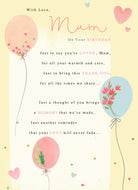 Mum Traditional Verse Balloons