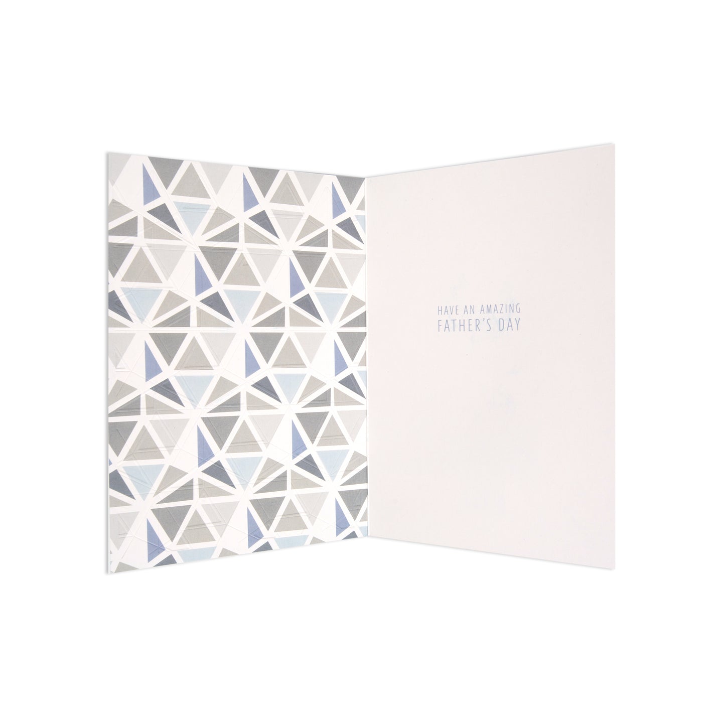 Fcc Dad Dad You Are Fantastic interior view showing geometric patterns and a Father's Day message in soft tones.