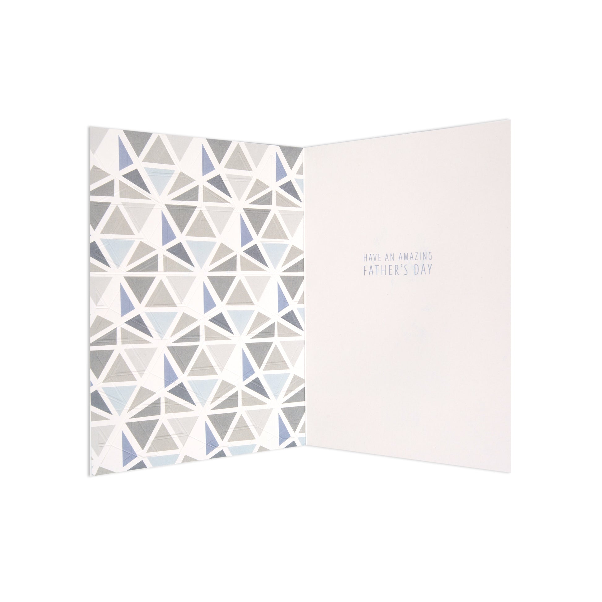 Fcc Dad Dad You Are Fantastic interior view showing geometric patterns and a Father's Day message in soft tones.