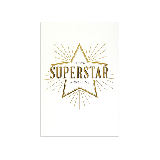 Hallmark Father's Day Card - Superstar