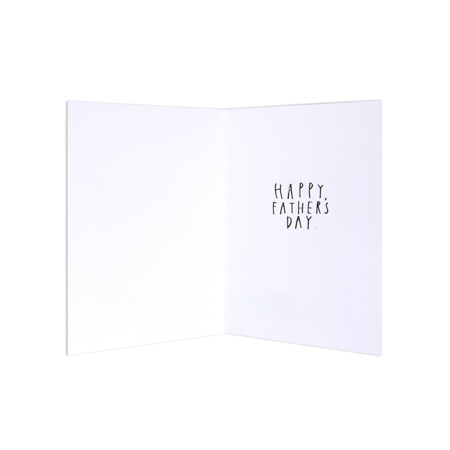 Fcc Grandad Funniest greeting card, interior view, featuring a handwritten 'Happy Father's Day' message.