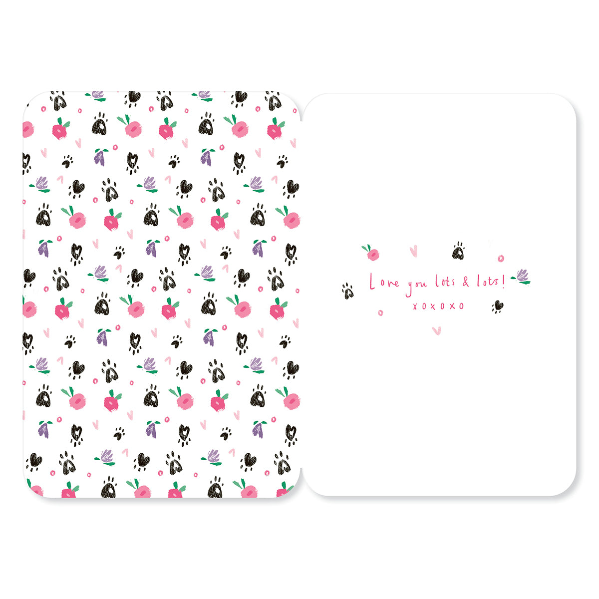 Hallmark Mother's Day Card - Best Mummy Ever featuring playful bunny and flower illustrations on inside, colourful design.