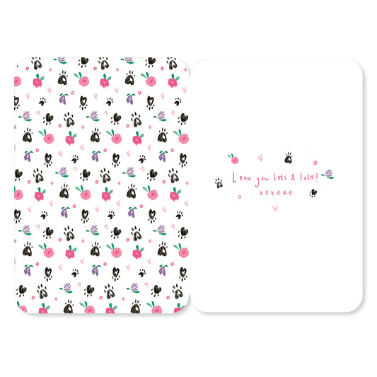 Hallmark Mother's Day Card - Best Mummy Ever featuring playful bunny and flower illustrations on inside, colourful design.