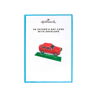 Hallmark Father's Day Card -3D Car