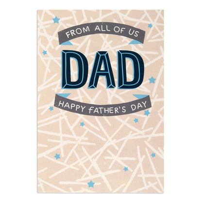 Hallmark Father's Day Card - From All Of Us