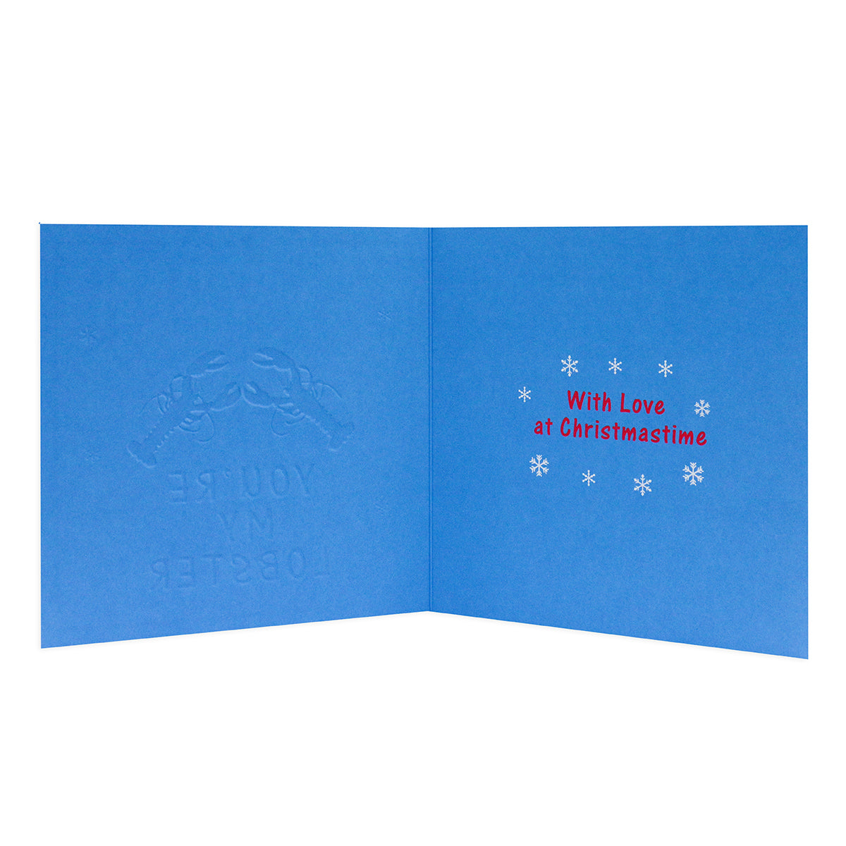 Hallmark Friends Christmas Card To The One I Love - You're My Lobster