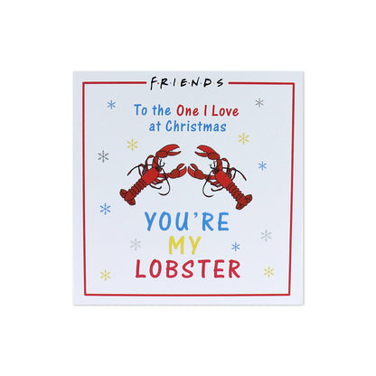 Hallmark Friends Christmas Card To The One I Love - You're My Lobster