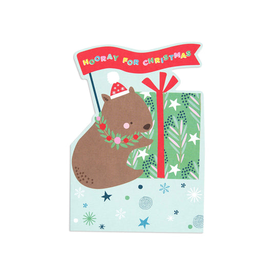 Hallmark Christmas Card - Hooray for Christmas