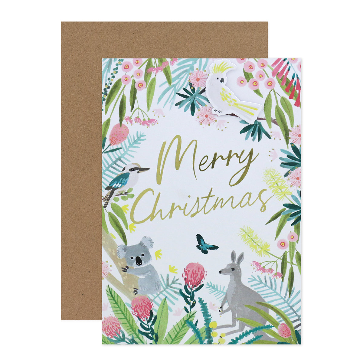 Hallmark Christmas Card - Australian Christmas
