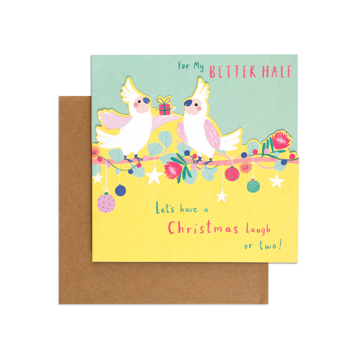 Hallmark Christmas Card - For my better half