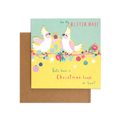 Hallmark Christmas Card - For my better half