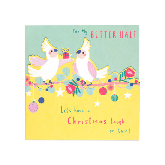 Hallmark Christmas Card - For my better half