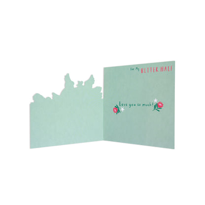Hallmark Christmas Card - For my better half
