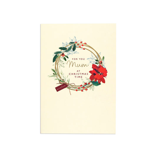 Hallmark Christmas Card - For you Mum
